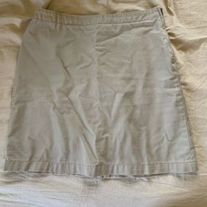 khaki skirt